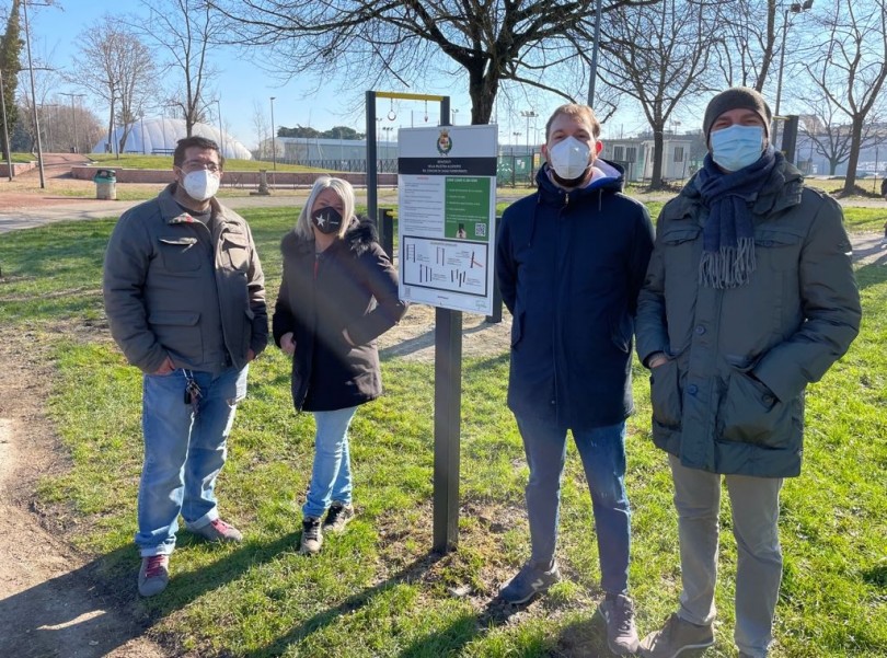 Anche a Casale Monferrato le prime due palestre all’aperto